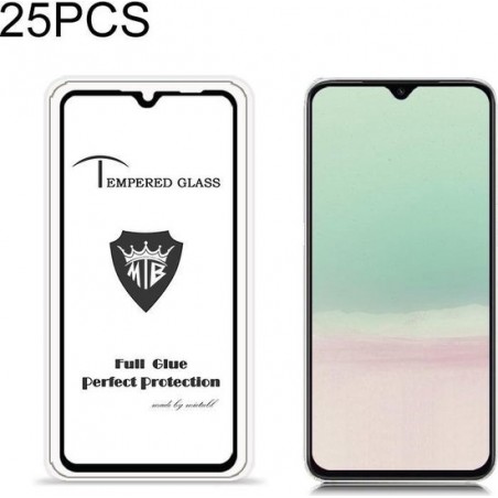 Let op type!! 25 stuks MIETUBL voor Xiaomi CC9/9 Lite Anti-Glare volledig scherm gehard glas film