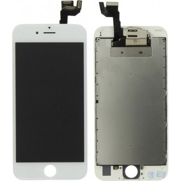 Compleet AAA+ kwaliteit LCD scherm met touchscreen voor Apple iPhone 6S WIT + toolkit (white)