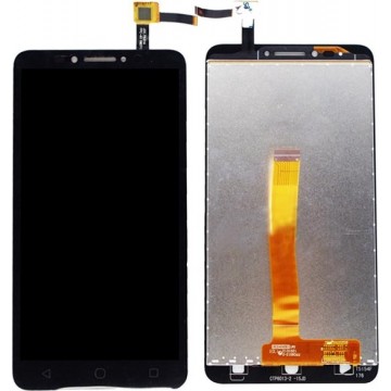 Let op type!! LCD Screen and Digitizer Full Assembly for Alcatel One Touch Pixi 4 6 4G / 9001 (Black)