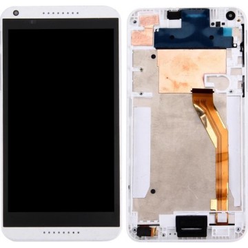 iPartsBuy LCD Display + Touch Screen Digitizer Assembly with Frame Replacement for HTC Desire 816(White)
