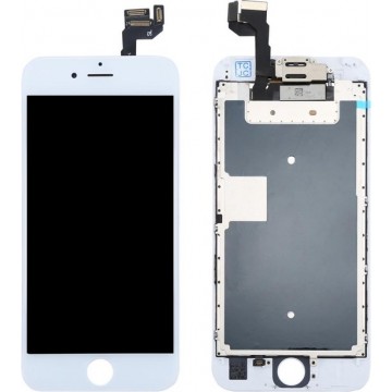 Let op type!! LCD Screen and Digitizer Full Assembly with Front Camera for iPhone 6s(White)