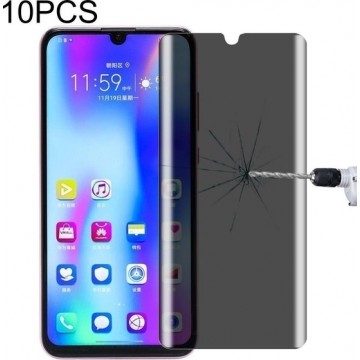 Voor Huawei Honor 10 10 PCS 9H Surface Hardness 180 Degree Privacy Anti Glare Screen Protector
