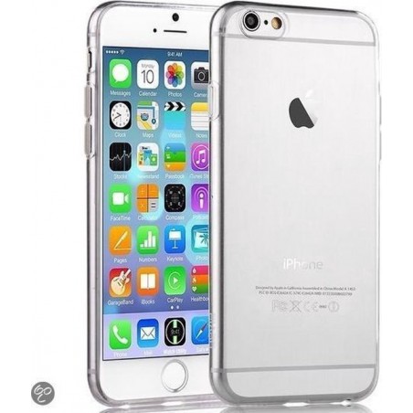 SMH Royal - Siliconen TPU iPhone 6 Hoesje Transparant Ultra Dun Gel - Flexibel & Anti Slip