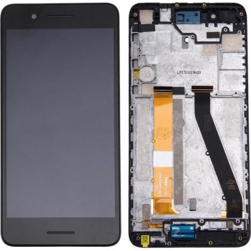 Let op type!! Original LCD Screen and Digitizer Full Assembly with Frame for HTC Desire 728 (Black)