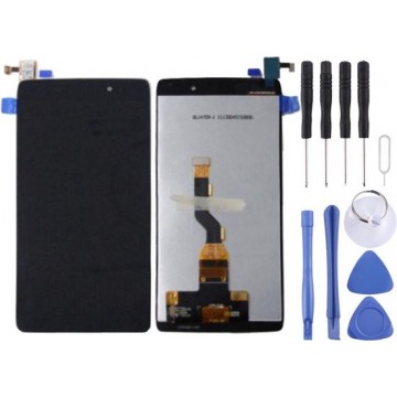 iPartsBuy LCD Screen + Touch Screen Digitizer Assembly for Alcatel One Touch Idol 3 / OT-6039 / OT6039 / 6039(Black)