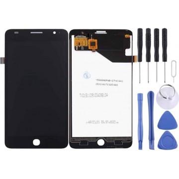Let op type!! LCD Screen and Digitizer Full Assembly for Alcatel One Touch Pop Star 4G / 5070 (Black)