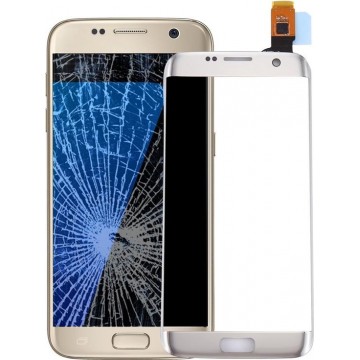Aanraakscherm voor Galaxy S7 Edge / G9350 / G935F / G935A (zilver)