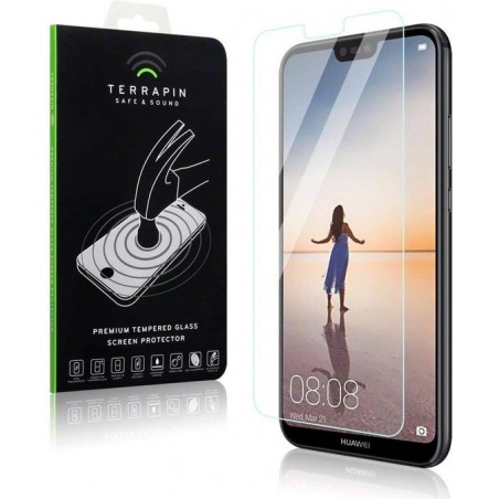 Screenprotector voor Huawei P20 Lite, tempered glass (glazen screenprotector)