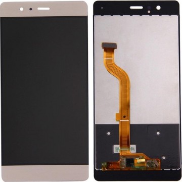 Let op type!! Huawei P9 Standard Version LCD Screen and Digitizer Full Assembly(Gold)