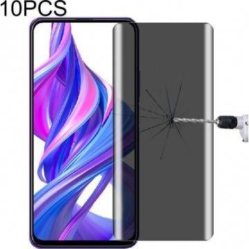 Voor Huawei Honor Play 7 10 PCS 9H Surface Hardness 180 Degree Privacy Anti Glare Screen Protector