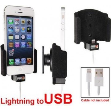 Brodit houder met kabelconnectie v Apple iphone 5 - connector Lightning nr USB