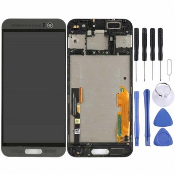 Let op type!! LCD Screen and Digitizer Full Assembly with Frame for HTC One M9+ / M9 Plus(Black)