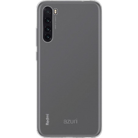 Azuri hoesje voor Xiaomi Redmi Note 8T - Transparant