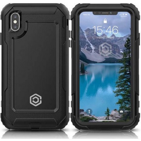 Casecentive Ultimate Hardcase iPhone XS Max zwart