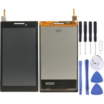 Let op type!! LCD Screen and Digitizer Full Assembly for Lenovo TAB 2 A7-10(Black)