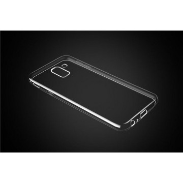 Backcover hoesje voor Samsung Galaxy J6 (2017) - Transparant (J600F)