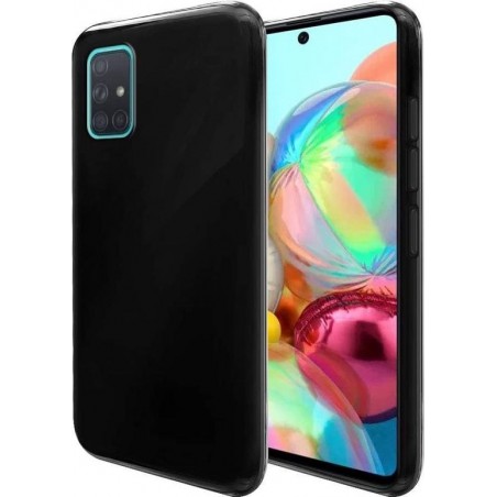 Soft TPU Zwart hoesje Silicone Case Samsung Galaxy A31