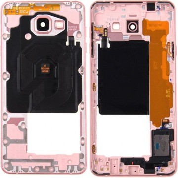 Let op type!! for Galaxy A7 (2016) / A7100 Middle Frame Bezel(Pink)