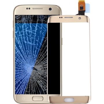 Aanraakscherm voor Galaxy S7 Edge / G9350 / G935F / G935A (goud)