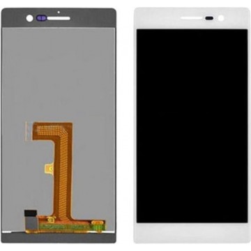 iPartsBuy 2 in 1 for Huawei Ascend P7 (LCD + Touch Pad) Digitizer Assembly(White)