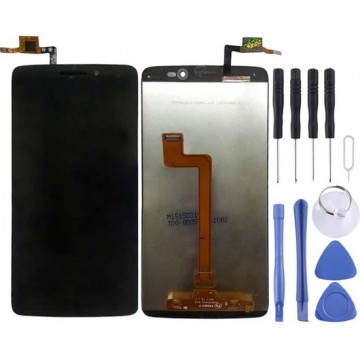 Let op type!! LCD Screen and Digitizer Full Assembly for 5.5 inch Alcatel One Touch Idol 3 / 6045