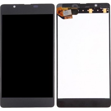 Let op type!! High Quality LCD Display + Touch Panel for Microsoft Lumia 540(Black)