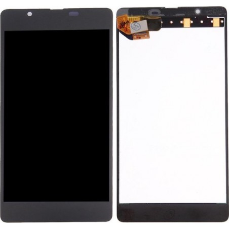 Let op type!! High Quality LCD Display + Touch Panel for Microsoft Lumia 540(Black)