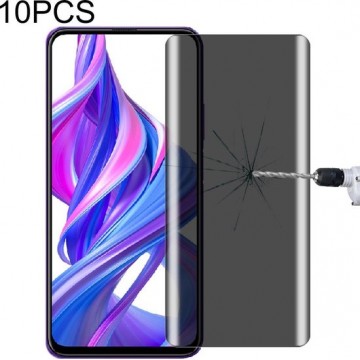 Voor Huawei Honor 9X 10 PCS 9H Surface Hardness 180 Degree Privacy Anti Glare Screen Protector