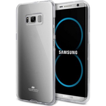 Mercury Transparent Jelly - Case voor Samsung Galaxy S8 + (transparant)