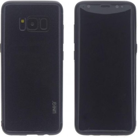 UNIQ Accessory Galaxy S8 Back Cover hoesje TPU - Zwart (G950F)