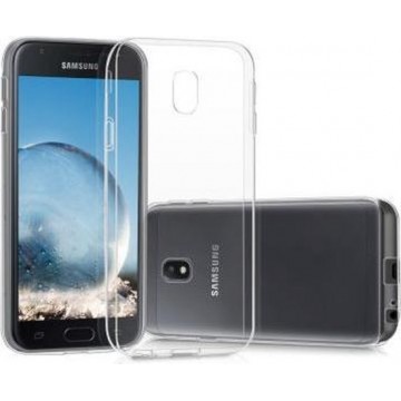 Samsung Galaxy J3 2017 Hoesje Transparant - Siliconen Case
