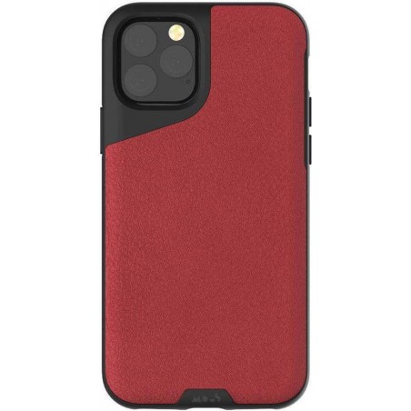 MOUS Contour Apple iPhone 11 Pro Max Hoesje - Red Leather