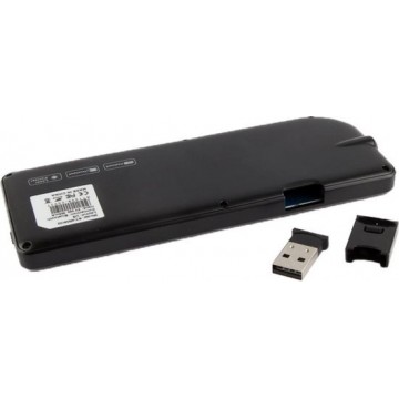 Let op type!! UKB-100 Draadloos ultra mini Bluetooth toetsenbord / presenter met Touchpad voor Mobiel / PC / TV box (zwart)