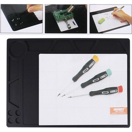 Let op type!! Jakemy JM-Z17 Anti-static Heat Insulation Working Mat + Magnetic Component Mat