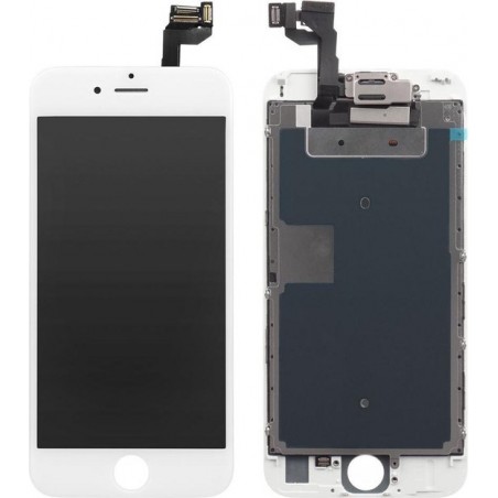 Voor Apple iPhone 6s WIT  Voorgemonteerd LCD / Touchscreen met Onderdelen