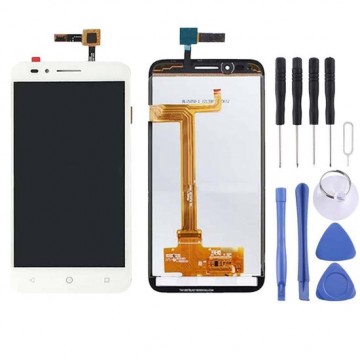 Let op type!! LCD Screen and Digitizer Full Assembly for Alcatel One Touch Go Play LTE / 7048(Black)