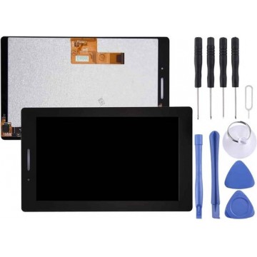 Let op type!! LCD Screen and Digitizer Full Assembly for Lenovo Tab3 7 Essential / Tab3-710f (Black)