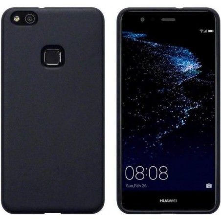 Hoesje CoolSkin Slim TPU Case voor Huawei P10 Lite Zwart