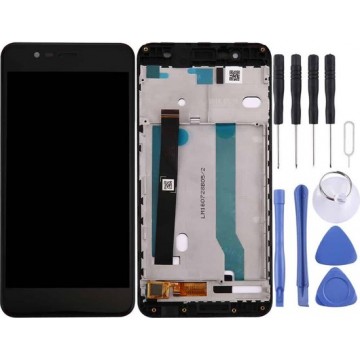 Let op type!! LCD Screen and Digitizer Full Assembly with Frame for Asus ZenFone 3 Max / ZC520TL / X008D(Gold)
