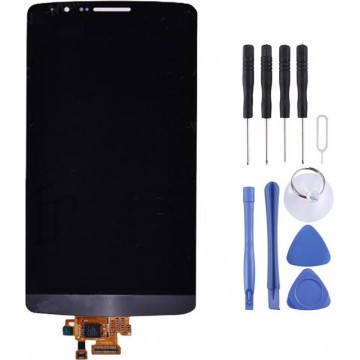 Let op type!! Original LCD Screen and Digitizer Full Assembly for LG G3 / D850 / D851 / D855(White)
