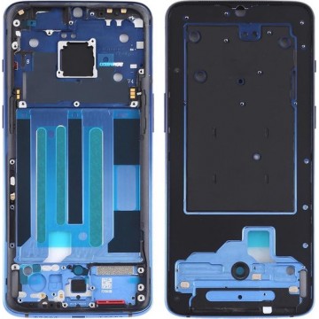 Originele middenkaderring voor OnePlus 7 (blauw)