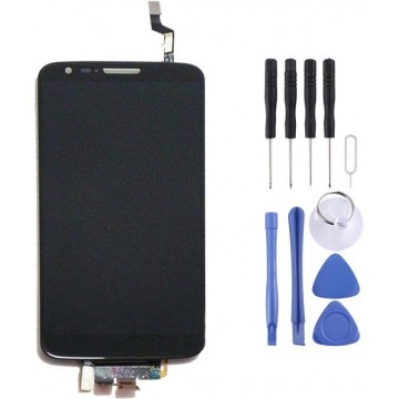 Let op type!! Original LCD Screen and Digitizer Full Assembly for LG G2 / D802 / D805(Black)