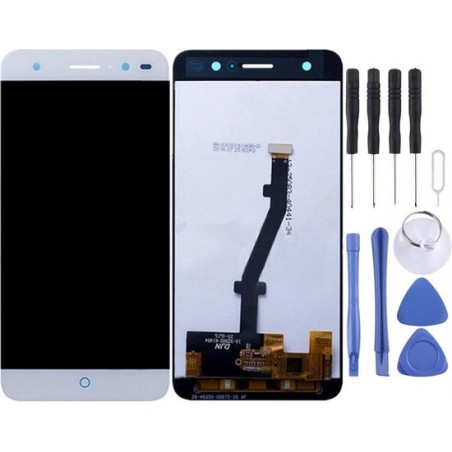 Voor ZTE Blade V7 Lite LCD-scherm en Digitizer Volledige montage (wit)