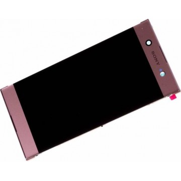 Sony Xperia XA1 Ultra G3221 LCD Display Module + Touch Screen Display + Frame, Roze, 78PB3400040
