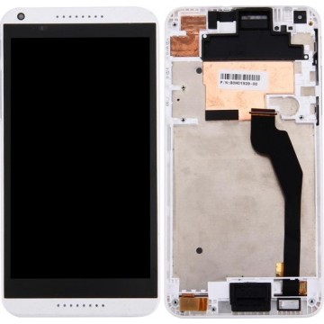 Let op type!! LCD Screen and Digitizer Full Assembly with Frame for HTC Desire 816G / 816H(White)