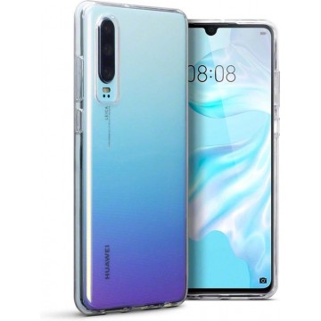 Huawei P30 Hoesje - Siliconen Backcover - Transparant