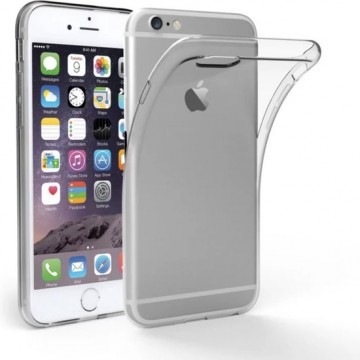 iPhone 6 Plus Hoesje Transparant  Siliconen Case