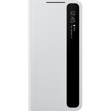 Samsung Smart Clear View Cover - Samsung S21 Plus - Light Gray