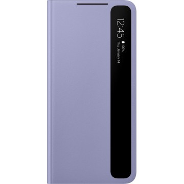 Samsung Smart Clear View Cover - Samsung S21 Plus - Violet
