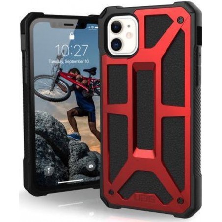 UAG Monarch Apple iPhone 11 Hoesje Crimson